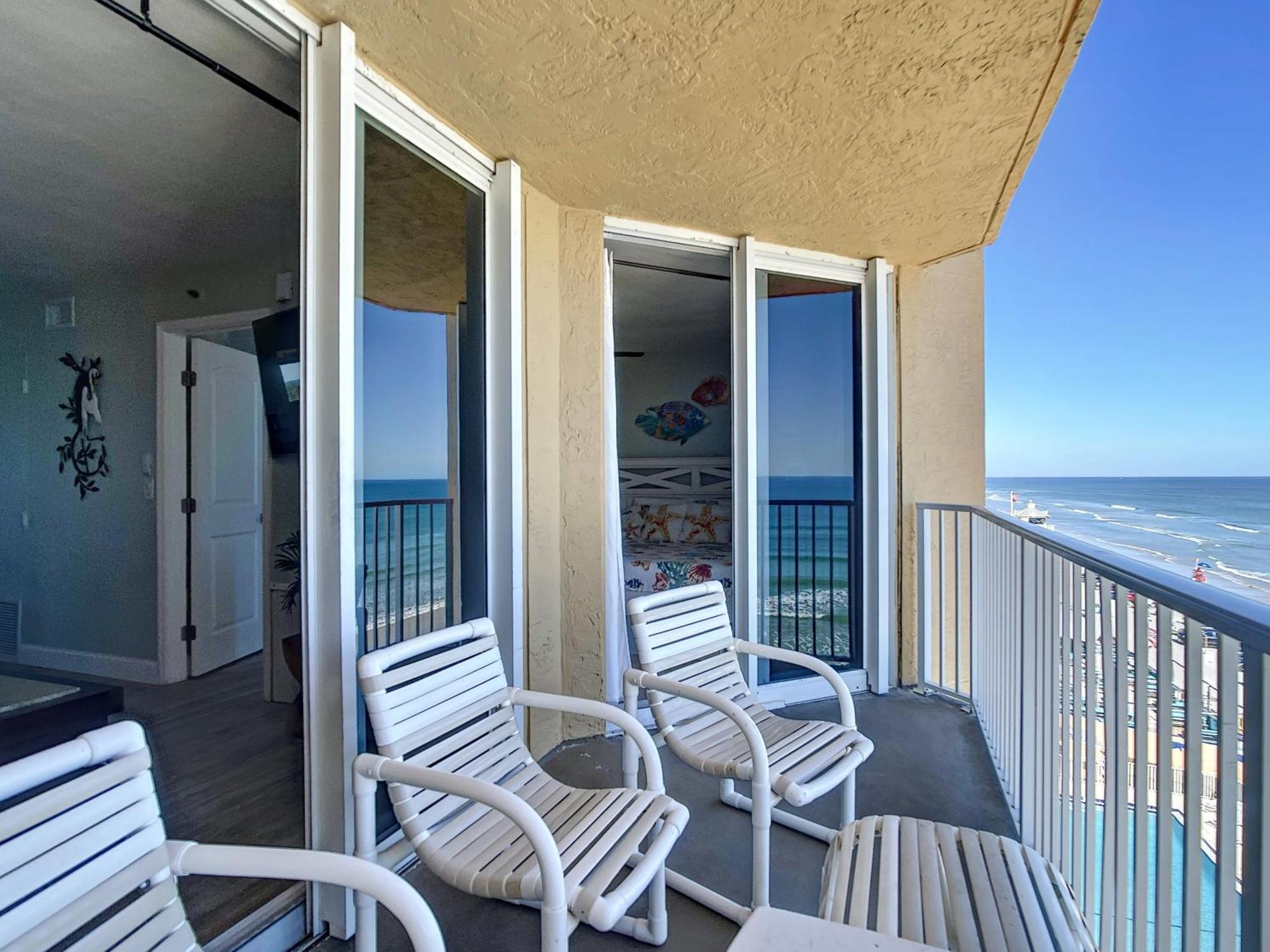 Vila Oceanfront Balcony, Pool, Bbq, Steps To Flagler Ave New Smyrna Beach Exteriér fotografie